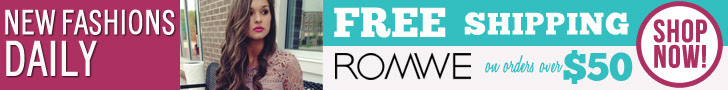 Free shipping on orders over $50 at ROMWE.com! Â New Fashions Daily!