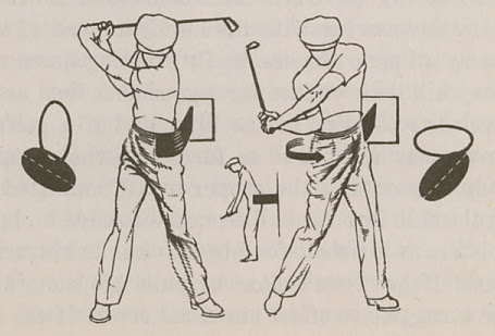 Hogan's downswing hip shift