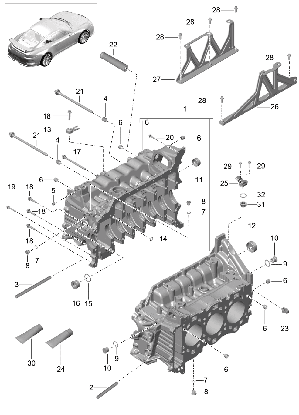 Porsche 991 Engine Diagram