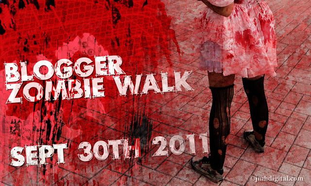 blog lovelymissmegs megan blogger zombie walk