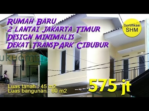 Best Rumah  2 lantai jakarta  Murah minimalis  Jl Raya 