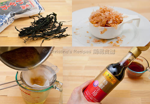 日式金菇清蒸豆腐製作圖 Steamed Tofu with Enokitake and Soy Sauce Procedures 日式金菇清蒸豆腐製作圖 Steamed Tofu with Enokitake and Soy Sauce Procedures