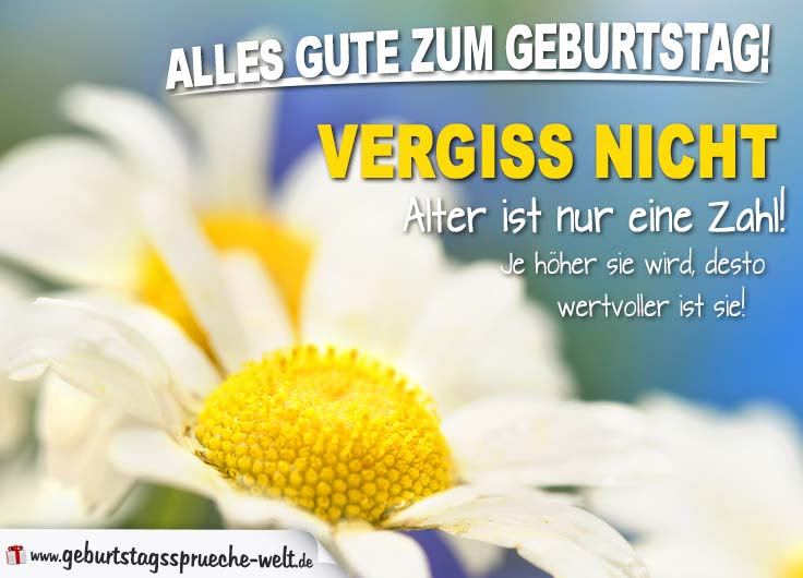 Kurzer Spruch Zum Geburtstag Images