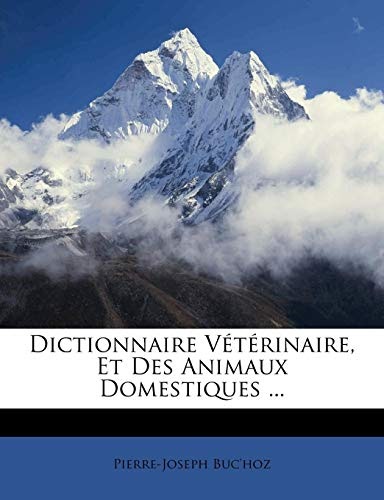 Télécharger Ebook en Ligne Télécharger Dictionnaire Veterinaire, Et