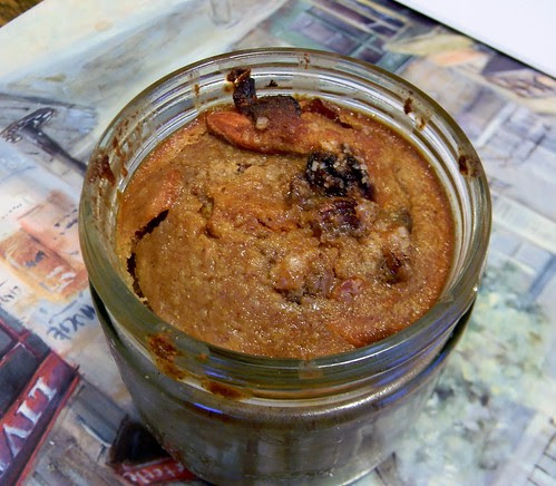 Bread Pudding in a Jar