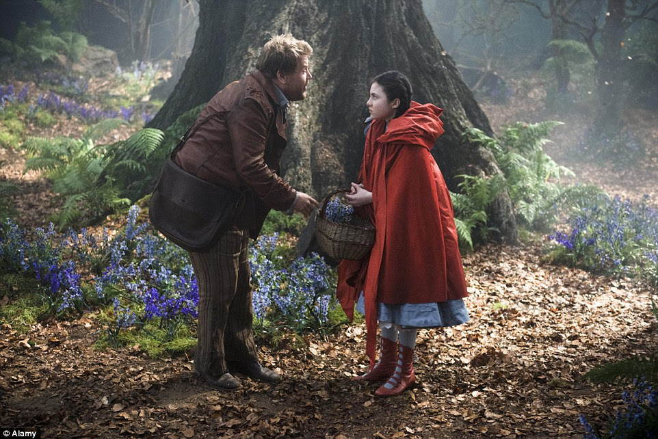 The ancient pine forest of Windsor Great Park outside London features prominently in the feature film Into The Woods