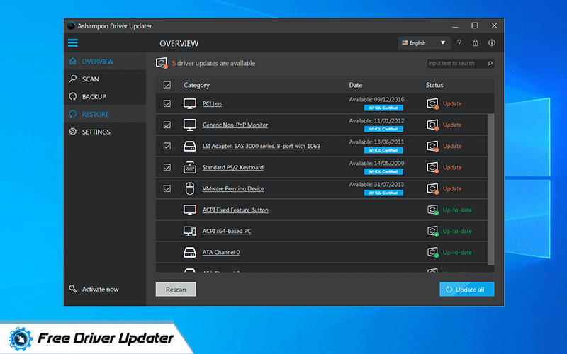 Best program to update drivers for free 11 best free driver updater tools august 2021 nuc ygvf6