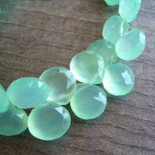 blue chalcedony beads