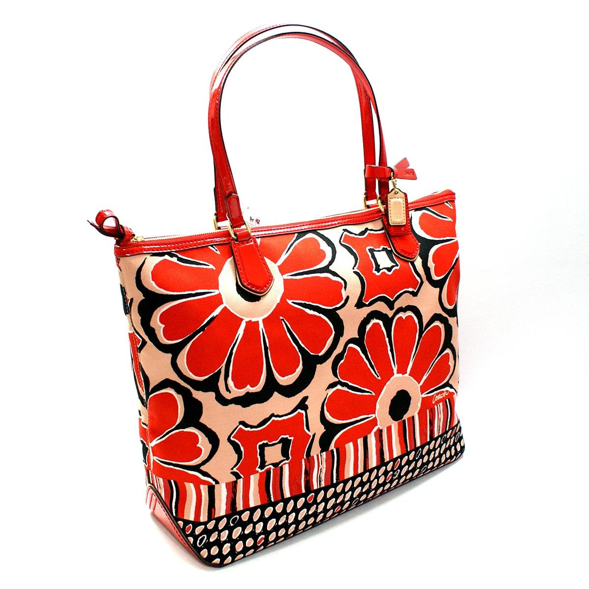 Coach Floral Print Bag / NWT COACH PRAIRIE SATCHEL LEATHER BAG HANDBAG ...