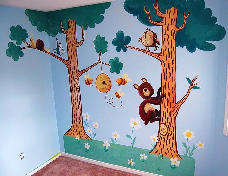 Wall Painting For Kids Diy