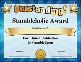 StumbleUpon Award - Download Free Award