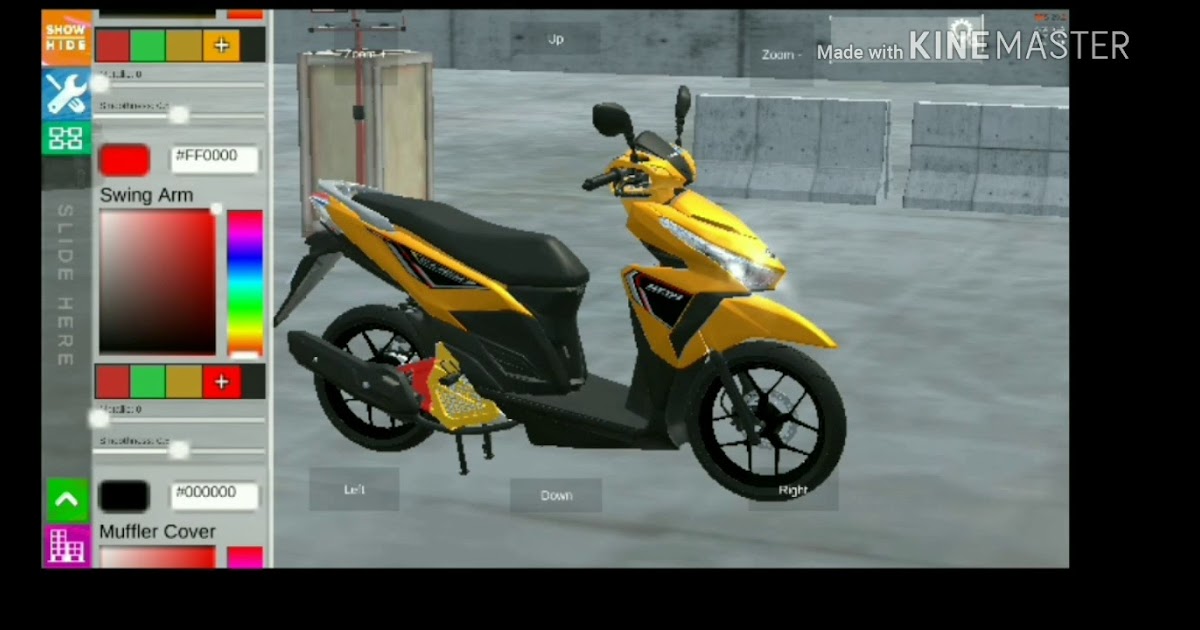 Aplikasi Modifikasi Motor Beat Tahun Ini - Modifikasi