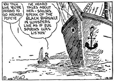 'But Popeye, that's the Pacific Princess.' Popeye by E. C. Segar