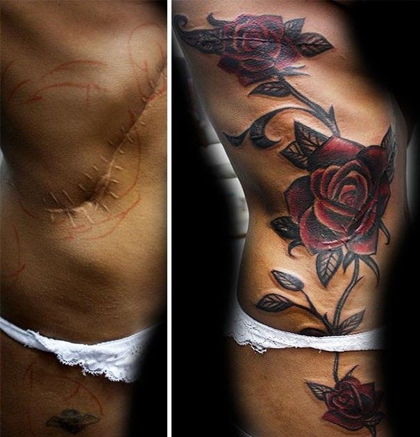Tato Bunga Mawar Di Dada Pria Rahman Gambar Of Gambar Tatto Didada