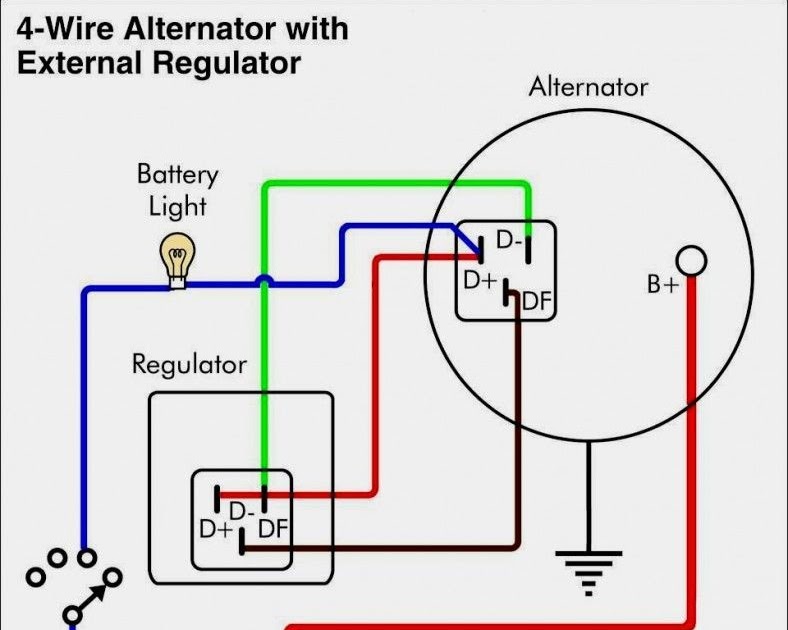 50 4 Wire Gm Alternator Wiring Diagram - Wiring Diagram Plan