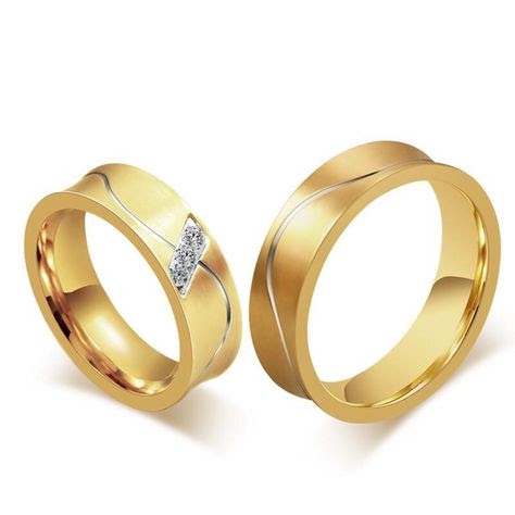 Engagement Gold Rings For Couples In Grt