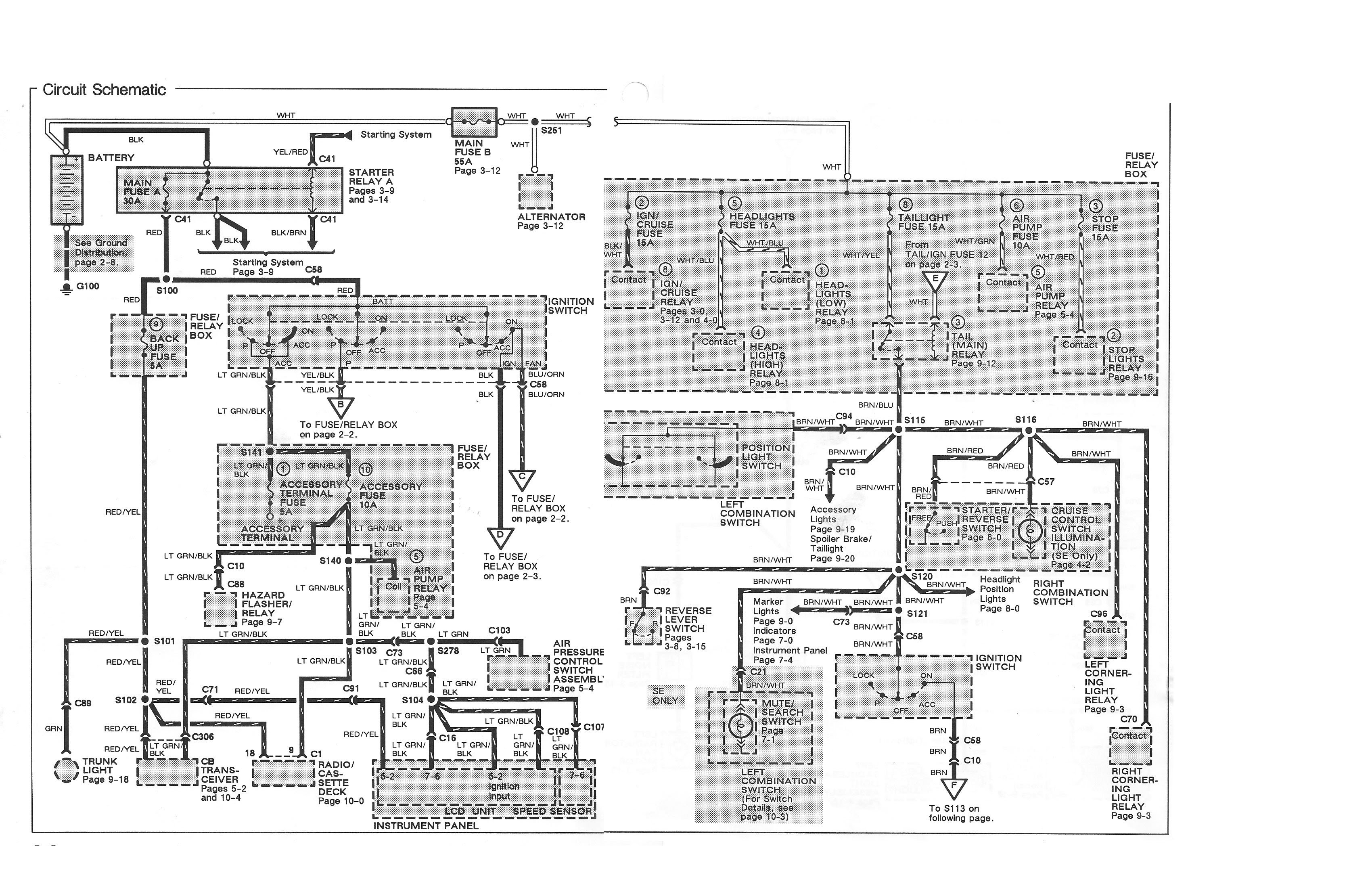 98 Subaru Forester Wiring Diagram