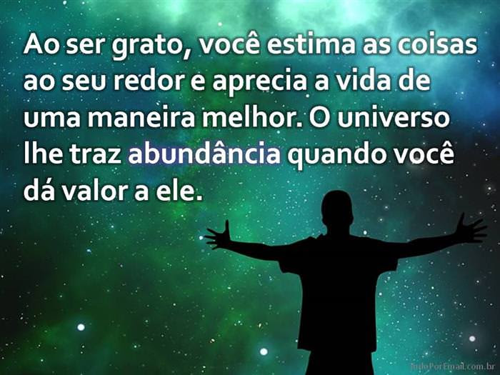 10 razões pelas quais devemos ser gratos