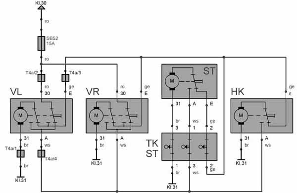 Vw T3 Zentralverriegelung Schaltplan