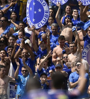 Torcida do Cruzeiro, no Mineirao (Foto: Douglas Magno) Torcida do Cruzeiro, no Mineirao (Foto: Douglas Magno)