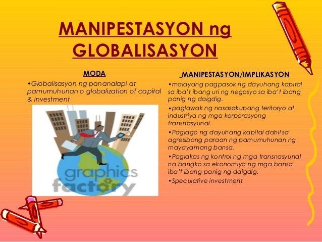 Globalisasyon Poster Slogan Globalisasyon Poster Slogan Poster | Images