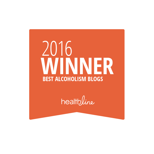 alcoholism best blogs badge