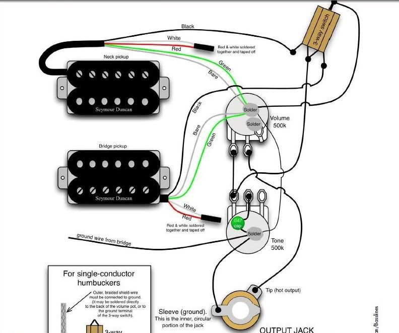 On My Harmony Electric Guitar Wiring Diagram - Wiring Diagram