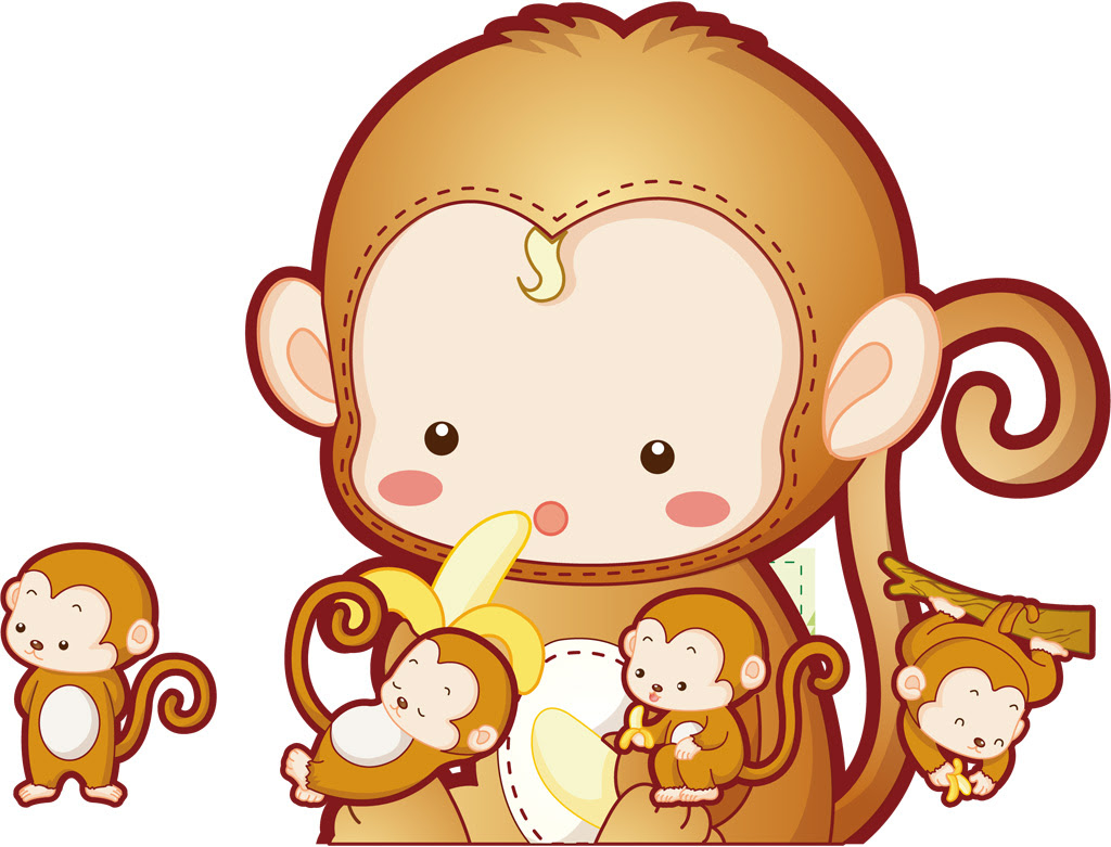くまさる最高 子供向けぬりえ 最新のhdかわいい 猿 イラスト 無料 35 さる イラスト 可愛い Downloadillust お気に入りの画像