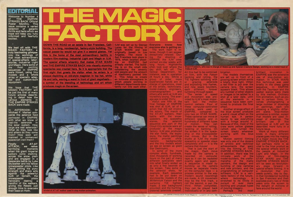 star wars empire strikes back poster magazine issue 4 1980