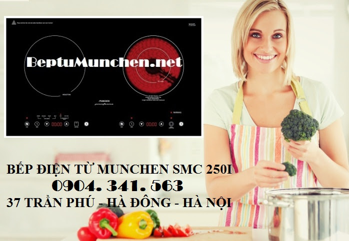 Bếp điện Munchen SMC 250I được nhập khẩu từ Italy