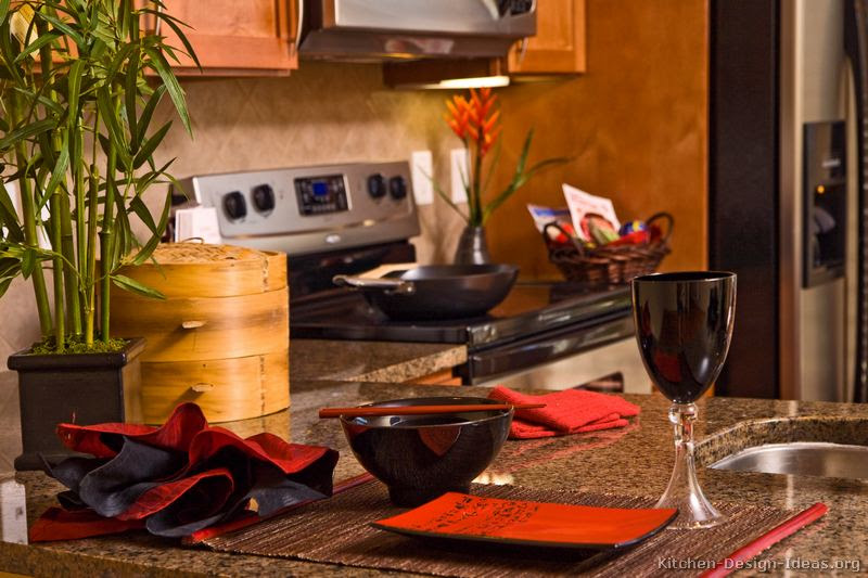 Model Home Interiors Asian Kitchen Design Ideas