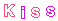 Kisses mini graphics
