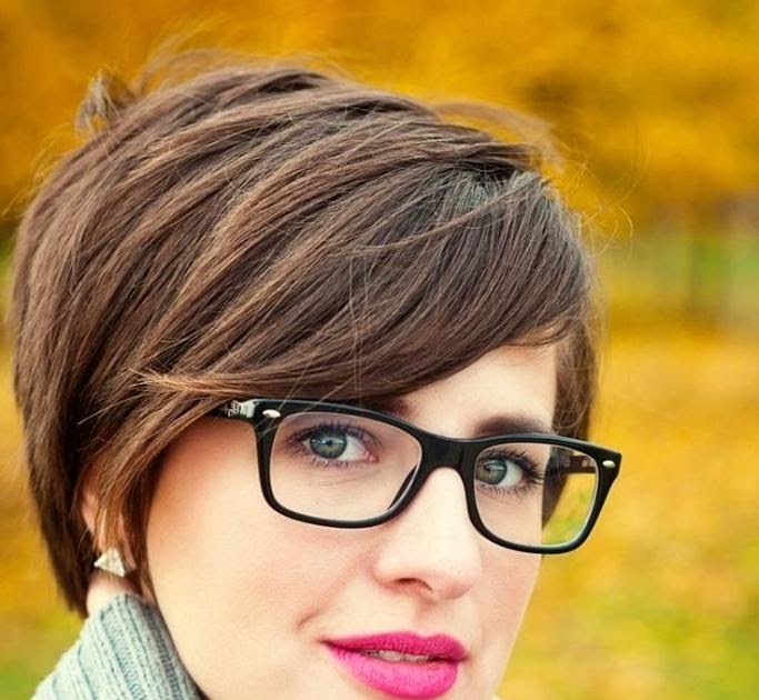 Cute Hairstyles For People With Glasses Xadrwo