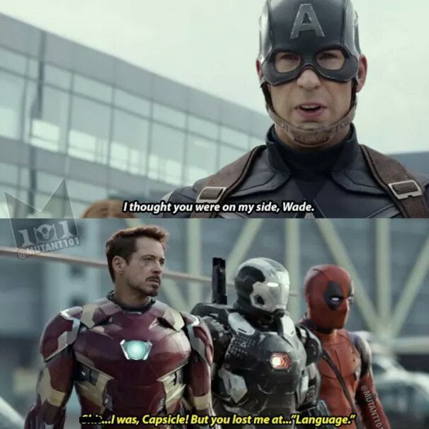 Captain America: Captain America Language Meme