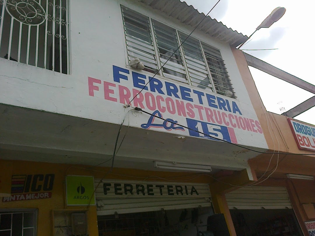 FERRETERIA FERROCONSTRUCCIONES La 15