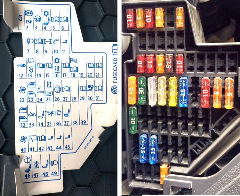 Fuse Box Diagram For Vw Polo