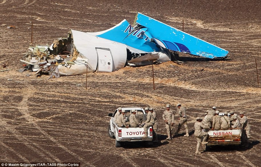 In 2015, ISIS fanatics said they were responsible for bombing a Russian MetroJet plane flying from Egypt to St Petersburg killing all 217 on board 