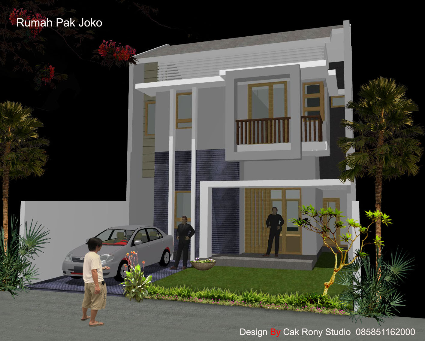 Desain Rumah Minimalis 8x12