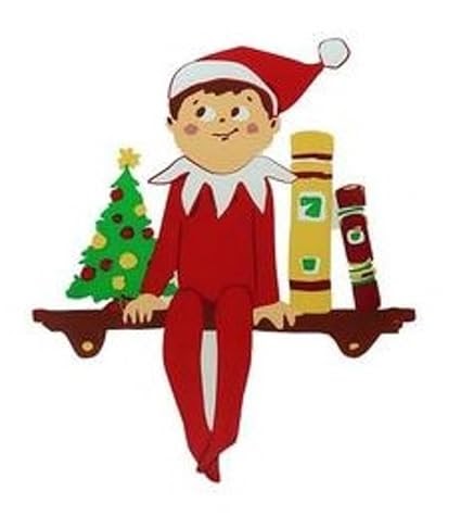 Elf On The Shelf Clipart - Christmas Clipart Elf On The Shelf | Free