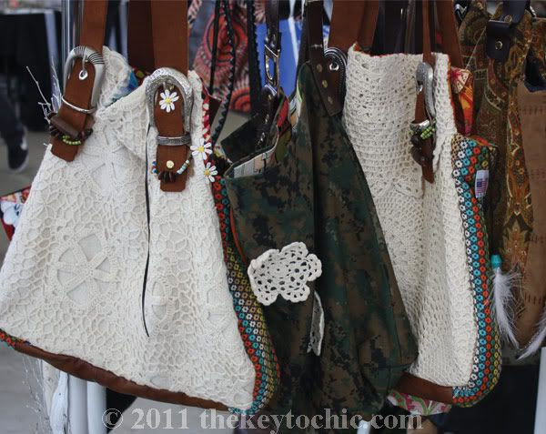 thread show hippie girl bags