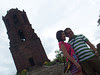 Charo and Jako at the bell tower