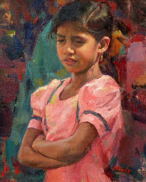 Mokama Girl In Pink