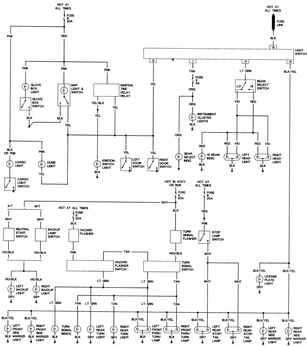 Dodge Omni Wiring Diagram