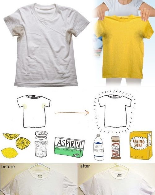 How To Remove Yellow Stains From Bleach On White Clothes