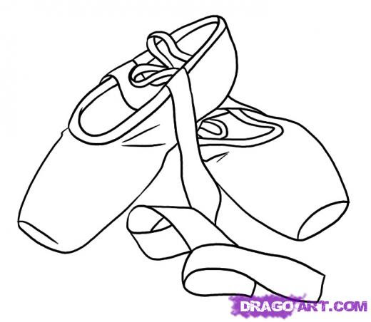 Featured image of post Pointe Shoes Drawing Step By Step Take a piece of cardboard and draw a bird s eye view of a pair of shoes you could even encourage your little one to
