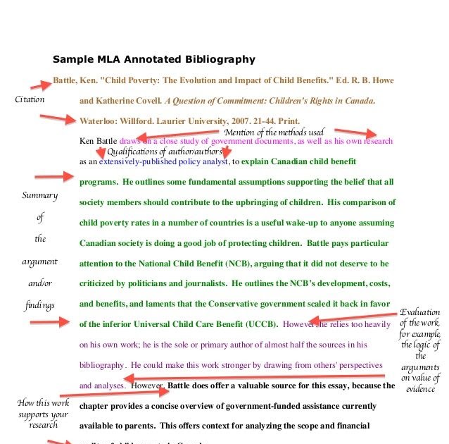 annotated bibliography online generator