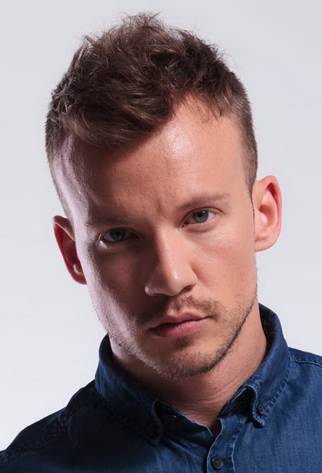 34 Mens Hairstyle Round Face Receding Hairline
