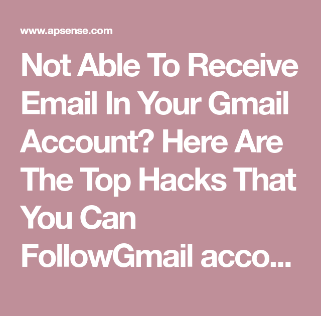 Why Is My Gmail Not Receiving Emails On My Iphone - GELOMAI