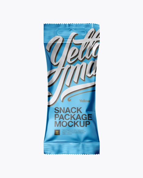 Download Matte Metallic Snack Package Mockup PSD Template - Download Free Matte Metallic Snack Package ...