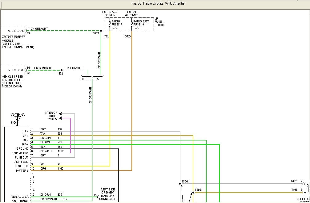 97 Chevy Radio Wiring Diagram - Wiring Diagram Networks